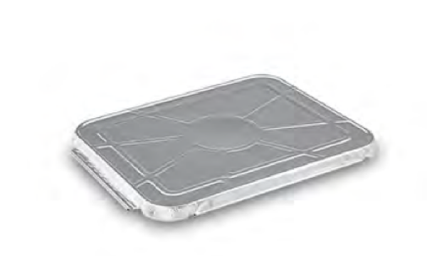 Deckel (ALU) f&uuml;r Men&uuml;-Schale 227 x 177 mm [100 St.]