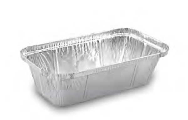 Schale (ALU) eckig 200 x 112 x 54 mm 720ml [100 St.]