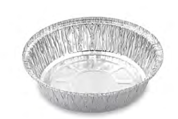 Schale (ALU) rund &Oslash;185 x 43 mm 770ml [100 St.]