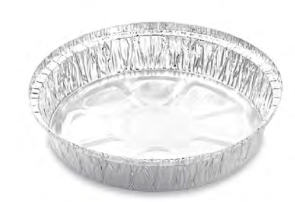 Schale (ALU) rund &Oslash;228 x 47 mm 1450ml [100 St.]