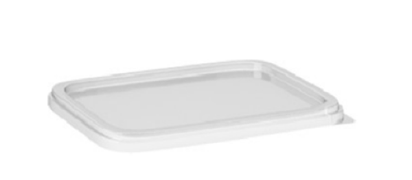 Garantieverschlu&szlig;-Deckel (PP) f&uuml;r Rechteckbecher 108 x 81 mm [500 St.]