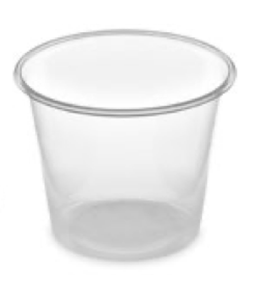 Dressingbecher (PP) Dressingboxx klar &Oslash;70mm 100ml [50 St.]