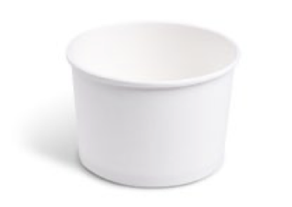 Papierbecher (PAP/PE) wei&szlig; &Oslash;110mm 475ml [50 St.]