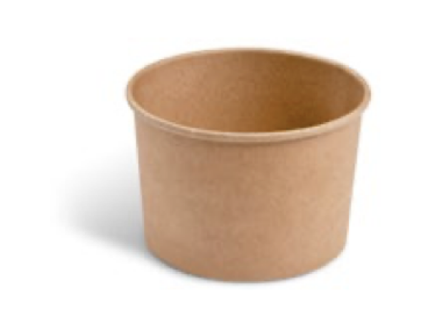 Papierbecher (PAP/PE) kraft &Oslash;110mm 475ml [50 St.]