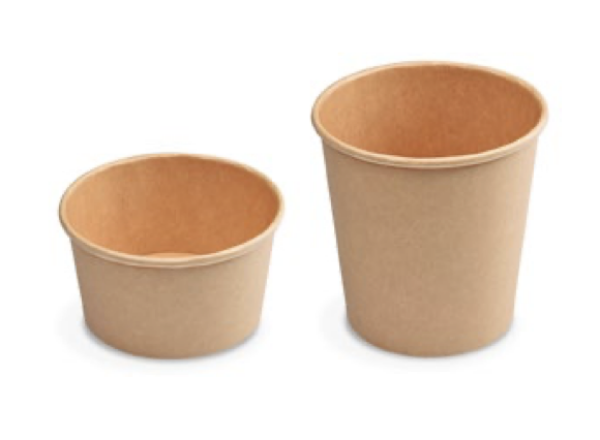 Papierbecher (FSC Mix/PE) kraft &Oslash;115mm 750ml `L` [50 St.]
