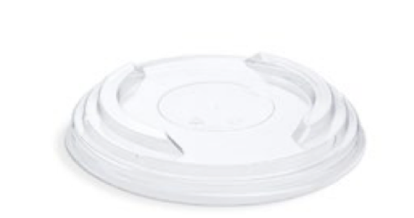 Deckel (rPET) klar f&uuml;r Salatschale &Oslash;150mm [50 St.]