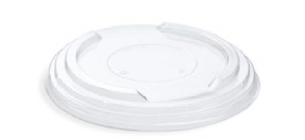 Deckel (rPET) klar f&uuml;r Salatschale &Oslash;185mm [50 St.]