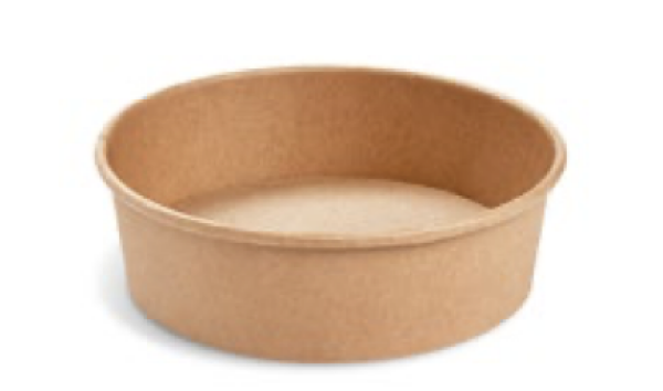 Salatschale (PAP FSC Mix/PE) kraft &Oslash;150mm 750ml [50 St.]
