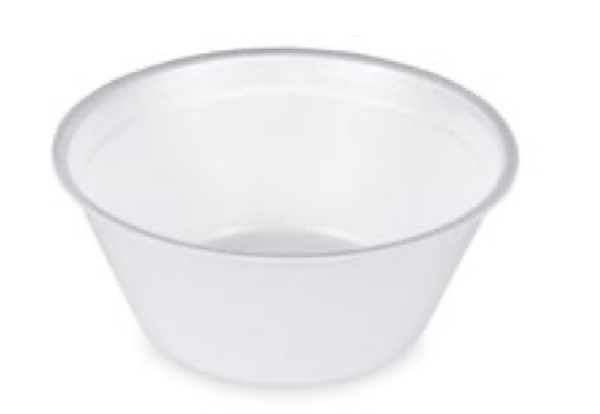 Thermobeh&auml;lter (XPS) wei&szlig; &Oslash;140mm 500ml [50 St.]