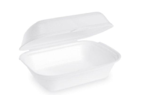 Thermo Lunch-Box (XPS) wei&szlig; 185 x 133 x 75 mm 580ml [125 St.]