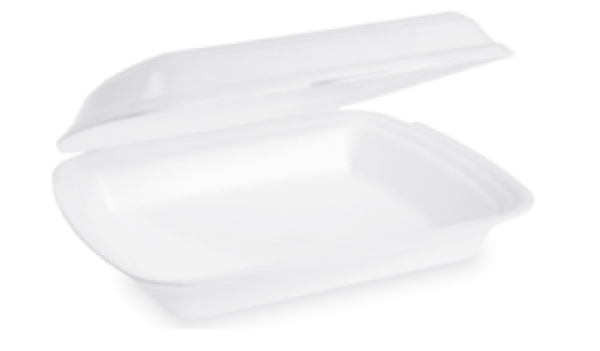 Thermo Men&uuml;-Box (XPS) ungeteilt wei&szlig; 241 x 207 x 69 mm  900ml [125 St.]