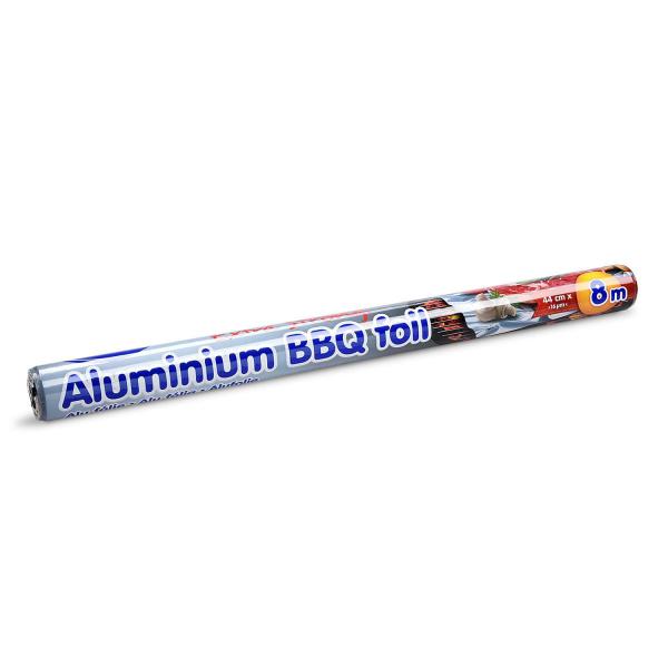Alu-Grillfolie 16&micro;m 44cm x 8m einzeln verpackt [1 St.]