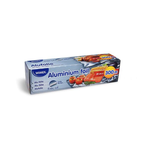 Alufolie 10,5&micro;m 29cm x 300m im Spenderkarton mit S&auml;ge [1 St.]