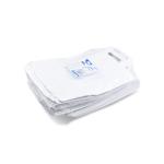Papiertragetasche wei&szlig; 22+10 x 28 cm [50 St.]