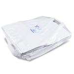 Papiertragetasche wei&szlig; 32+16 x 39 cm [50 St.]