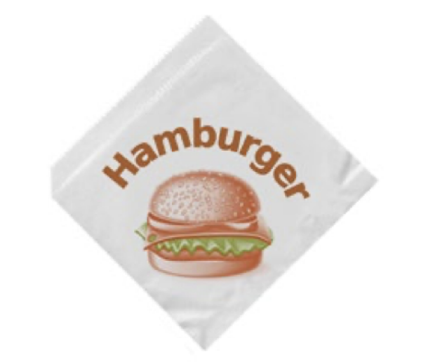 Papierbeutel Hamburger 16 x 16 cm [500 St.]