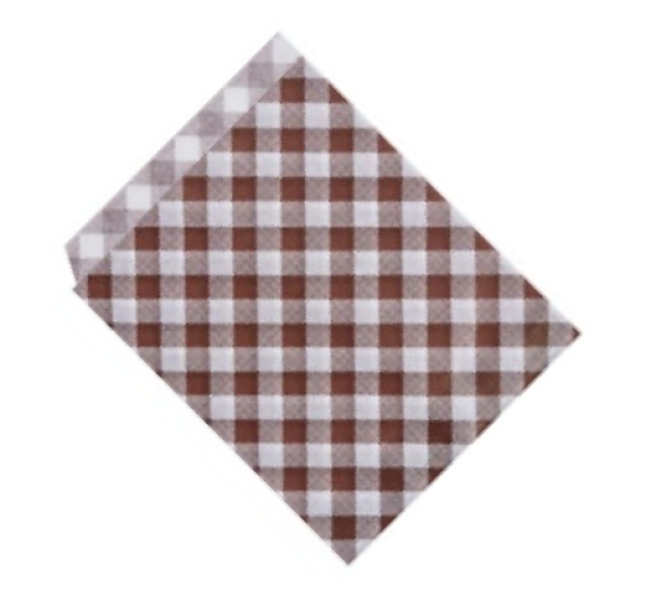 Papierbeutel Karo 14 x 19 cm [500 St.]