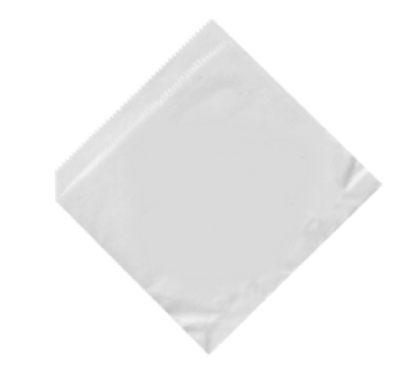 Papierbeutel wei&szlig; 16 x 16 cm f&uuml;r Burger/Kebap [500 St.]