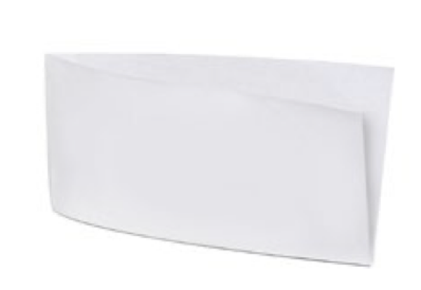 Papierbeutel wei&szlig; 19 x 10 cm f&uuml;r Hotdog [500 St.]