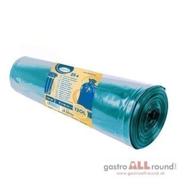 M&uuml;llsack (LDPE) ECONOMY blau 70 x 110 cm 120L [25 St.]