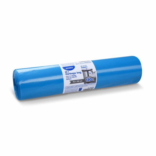M&uuml;llsack (LDPE) stark blau 70 x 110 cm 120L [25 St.]