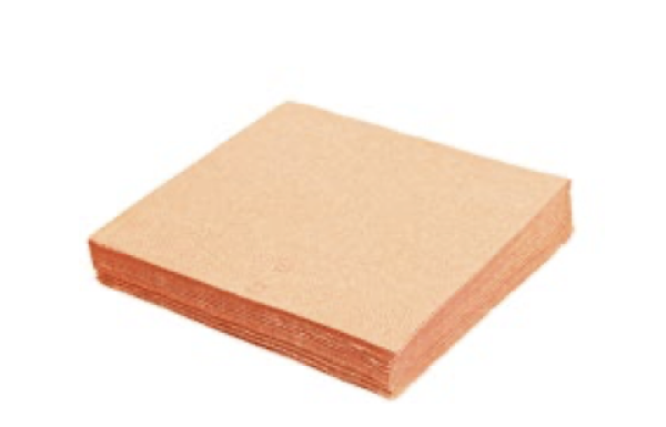 Serviette (PAP FSC Mix) 1-lagig apricot 33 x 33 cm [100 St.]