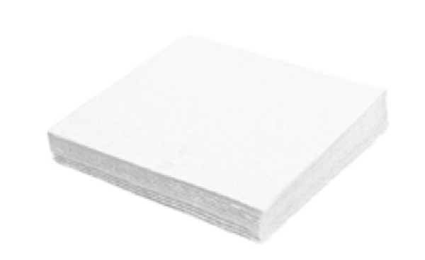 Serviette 1-lagig wei&szlig; 24 x 24 cm [500 St.]