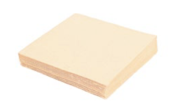 Serviette (PAP FSC Mix) 2-lagig champagner 24 x 24 cm [250 St.]
