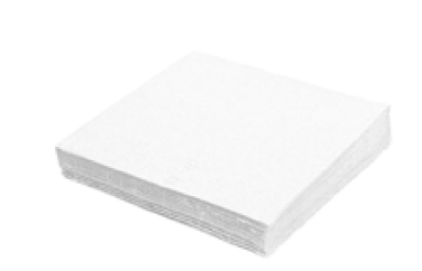 Serviette 2-lagig wei&szlig; 33 x 33 cm [250 St.]