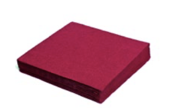 Serviette (PAP FSC Mix) 2-lagig bordeaux 33 x 33 cm [250 St.]