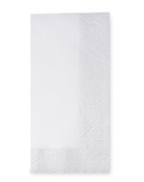 Serviette 1/8 Falz 3-lagig wei&szlig; 33 x 33 cm [250 St.]