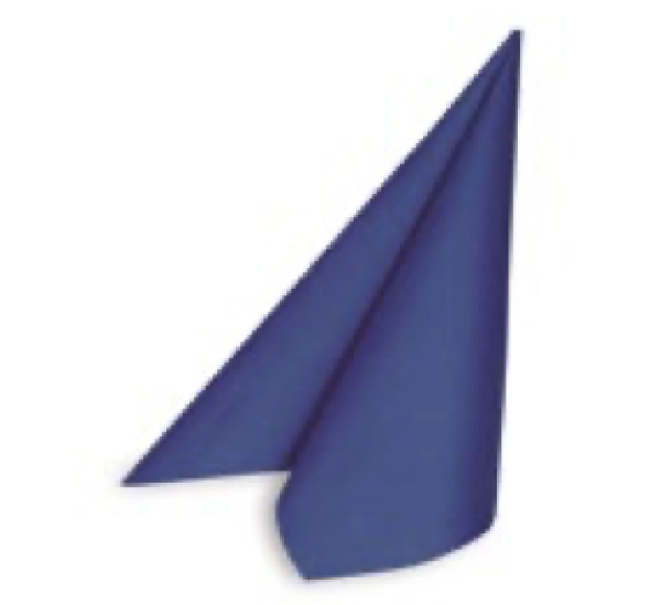Serviette PREMIUM Airlaid dunkelblau 40 x 40 cm [50 St.]