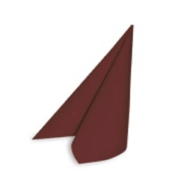 Serviette PREMIUM Airlaid bordeaux 40 x 40 cm [50 St.]