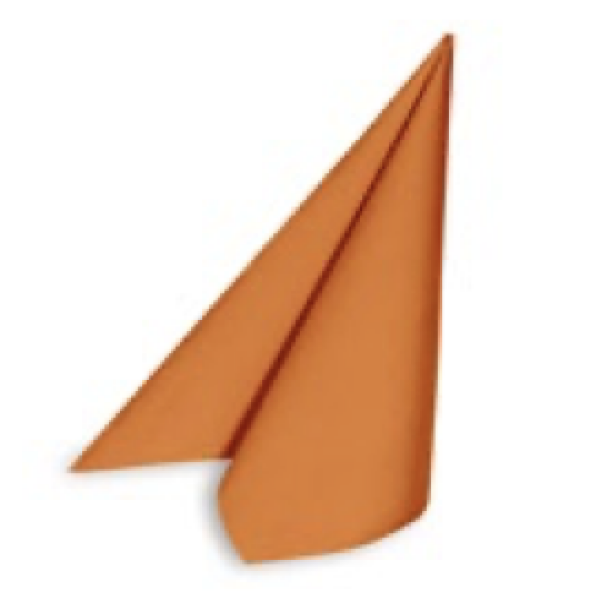 Serviette PREMIUM Airlaid terrakotta 40 x 40 cm [50 St.]