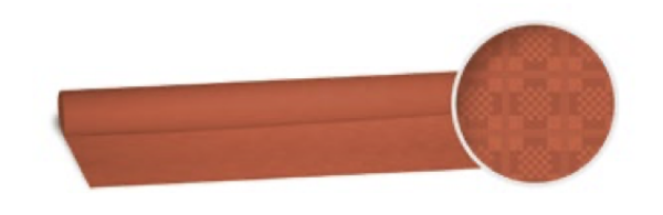 Damasttischtuch (PAP) gerollt rot 1,2 x 8 m [1 St.]