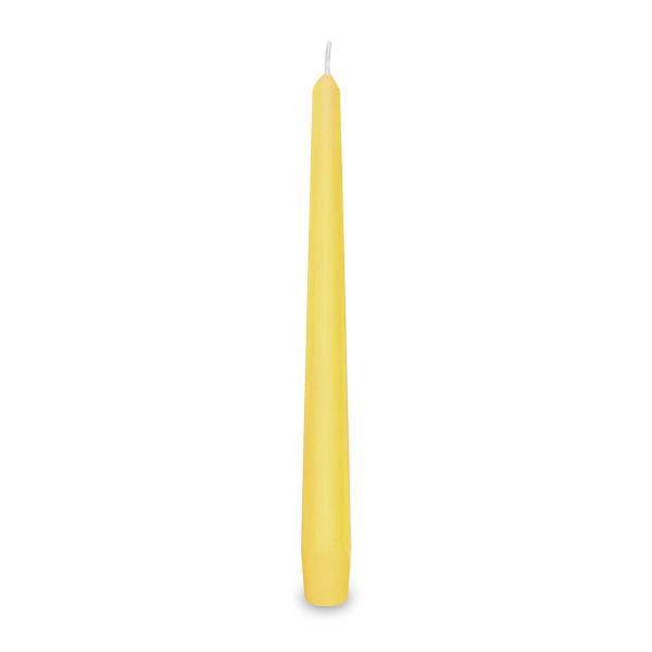 Spitzkerze gelb &Oslash;23 x 245 mm [10 St.]