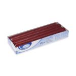 Spitzkerze bordeaux &Oslash;23 x 245 mm [10 St.]