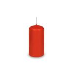 Stumpenkerze rot &Oslash;40 x 80 mm [4 St.]
