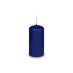 Stumpenkerze dunkelblau &Oslash;40 x 80 mm [4 St.]