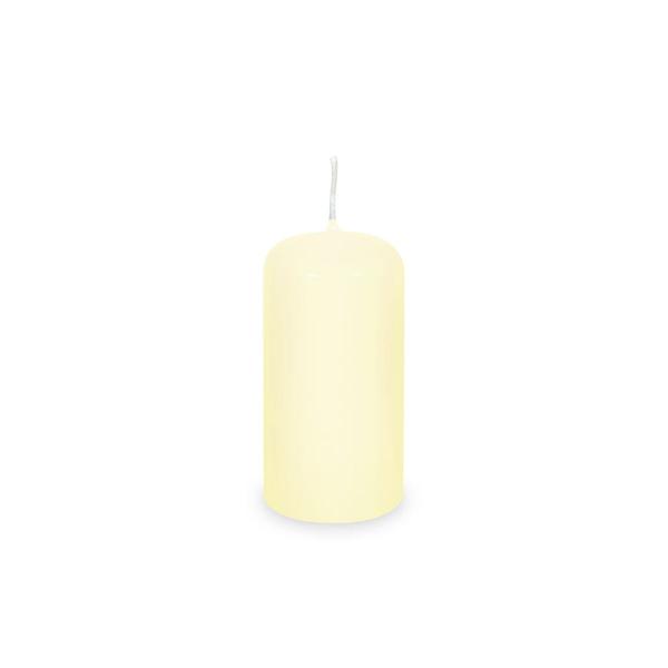 Stumpenkerze champagner &Oslash;40 x 80 mm [4 St.]