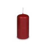 Stumpenkerze bordeaux &Oslash;50 x 100 mm [4 St.]