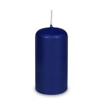 Stumpenkerze dunkelblau &Oslash;60 x 120 mm [1 St.]