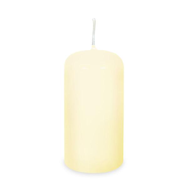 Stumpenkerze champagner &Oslash;60 x 120 mm [1 St.]