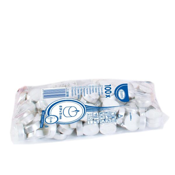 Teelicht &Oslash;39 x 15 mm 4 Std. [100 St.]