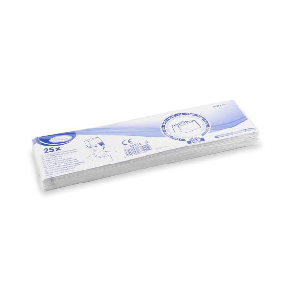 Papierschiffchen wei&szlig; 55-62 x 8 cm [25 St.]