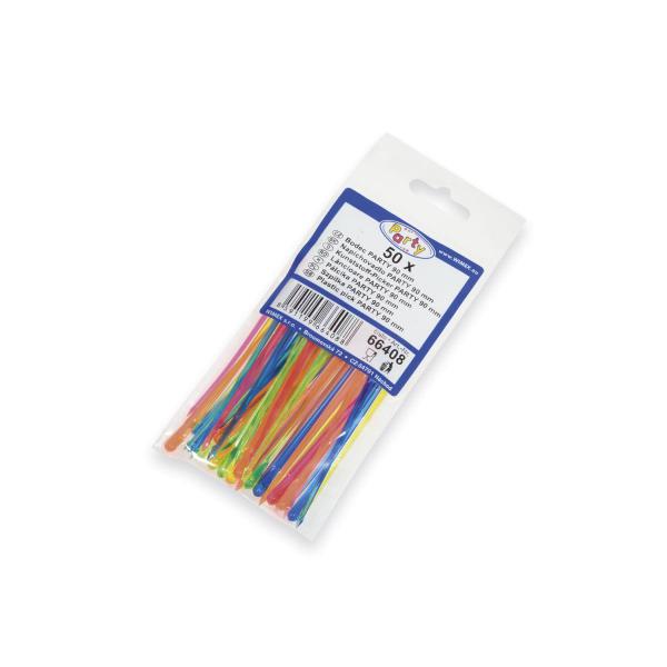 Kunststoff-Picker (PS) Party bunt gemischt 9cm [50 St.]
