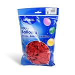 Luftballon rot &Oslash;25cm `M` [100 St.]