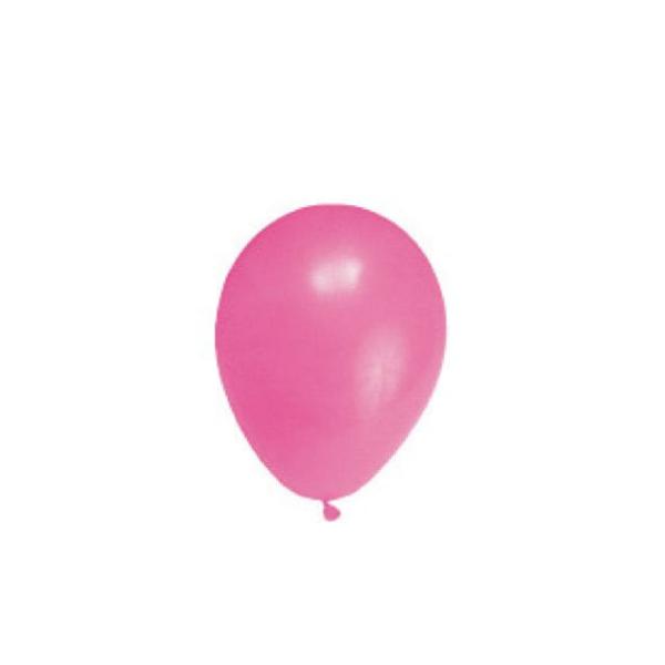 Luftballon rosa &Oslash;25cm `M` [100 St.]