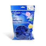Luftballon dunkelblau &Oslash;25cm `M` [100 St.]