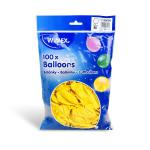 Luftballon gelb &Oslash;25cm `M` [100 St.]